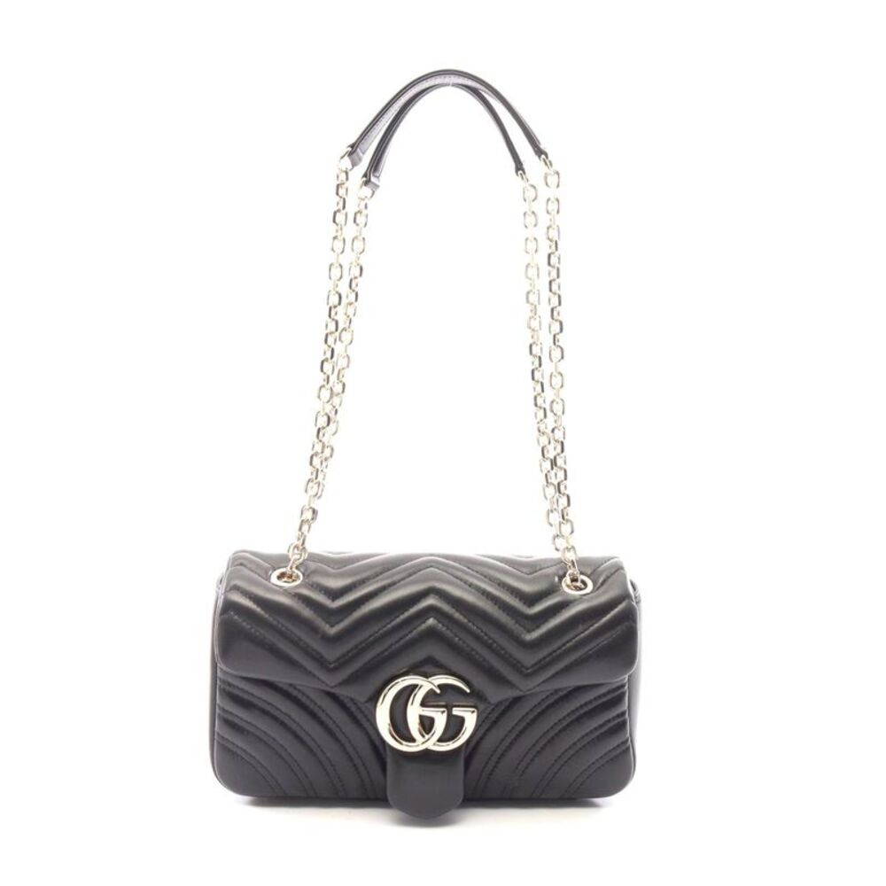 Gucci GG Marmont Medium Leather Shoulder Bag